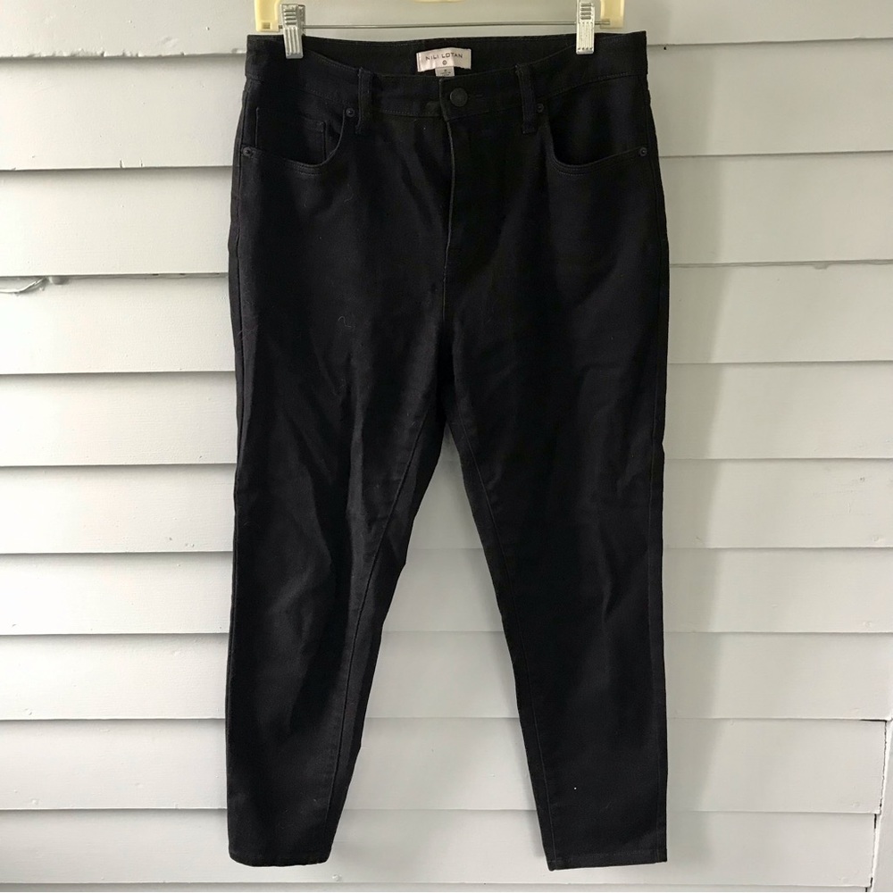 Nili Logan Target 8 black jeans ankle high waisted